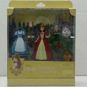 Disney Princess Belle Dress Up Figure Set